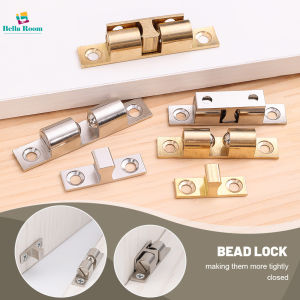 สปริงบอลสารพัดประโยชน์สำหรับตู้สลักทองเหลืองขนาด40/50/60มม. กันฝุ่นที่จับอุปกรณ์เหล็กเครื่องตกแต่งบ้านทองแดงประตูสำหรับสัตว์เลี้ยง