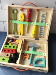 MENGTELI | Educational Screw and Nut Disassembly Tool Box Toy