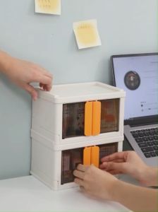 กล่องเก็บของพลาสติก Mini Wafer Box รุ่นจัดโต๊ะ สมุด ขนาดกะทัดรัด ระเบียบ ใส่ปากกา อเนกประสงค์