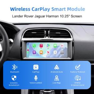 Ezonetronics | EzoneTronics Wireless CarPlay Android Auto Retrofit Kit for Lander Rover Ranger Rover Discovery 5 Evoque