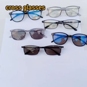 แว่นกรองแสงออกแดดเปลี่ยนสี เลนส์บลูฯออโต้ ซึ่งมีการทรงเหลี่ยม ราคาที่ยอดนิยม รหัส CGA57-58