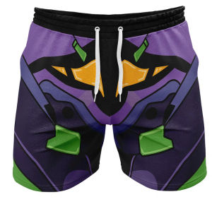Bandai | 2026 Summer Fashion New Century Gospel Warrior Commemorative Edition 3D Printed Fashion Quick Drying Shorts Street Y2K