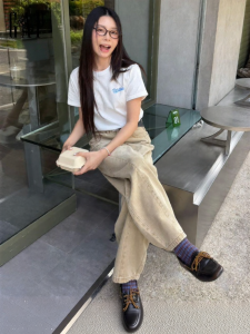 Gap | Logo Print Loose Fit Round Neck Short Sleeve Tshirt