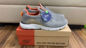 Giày chạy bộ Skechers relaxed Ingram Streetway cho nam màu nâu