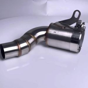 for KTM DUKE 125 250 390 Adventure RC390 2020-2023 Motorcycle 45mm Exhaust System Front Middle Link Pipe Supermoto Modified