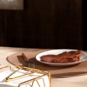 Convenient in Use Tissue Dispenser Restaurant Supply Nordic Style Napkin Organizer Stable Base