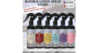 Refill Linen Spray 1 Liter Premium Antibacterial Pengharum Kain Ruangan Mobi Jok Mobil Anti Bakteri