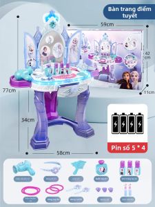 Disney | Đồ Chơi Bàn Trang Điểm Trẻ Em Chân Thực