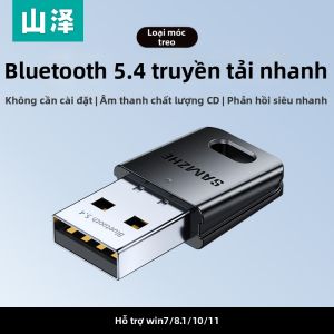 Samzhe | Bộ Chuyển Đổi Bluetooth 6.0 USB Không Dây cho Máy Tính
