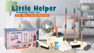 Chubby Cordless Vacuum Cleaner Simulation Educational Kid Toy Play Set Toy Present