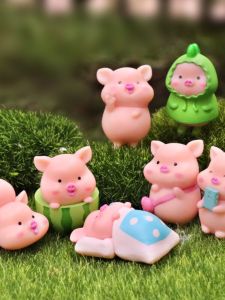 Đồ Chơi Búp Bê Con Lợn Dễ Thương Đồ Trang Trí Để Bàn Đồ Chơi Mô Hình Hoạt Hình Quần Áo Mưa Hoạt Hình Hộp Mù Cho Trẻ Em Quà Tặng Sinh Nhật