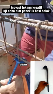 Kunci Penekuk Besi Penambah Kolom & Begel - Alat Bending Tekuk Besi 6810