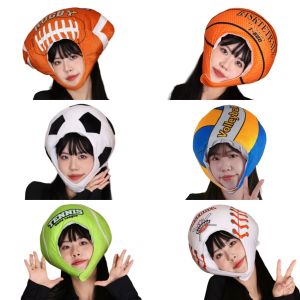 Cute Cartoon Sports Hat Volleyball Headwear Football Basketball Photography Props Childrens Fashion Performance Accessories