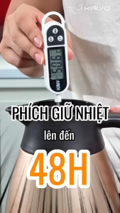 Phích ấm trà giữ nhiệt inox 304 Kaiyo 2L Nhật bản giữ nóng 48 tiếng sx tại TQ
