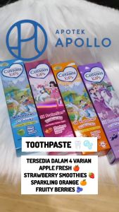 CUSSONS KIDS TOOTH PASTE 45GR ODOL PASTA GIGI ANAK TOOTHPASTE - PINK