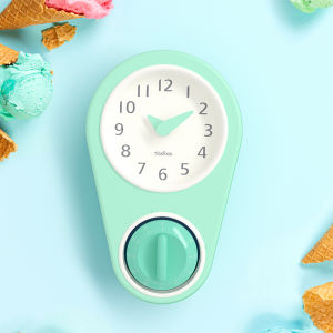 Kitchen Wall Clock No Drilling Fridge Magnet Small Hanging Clock Timer Fridge Large Clock Hanging Table Special Alarm Clock