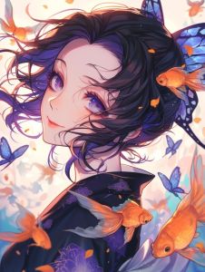Demon Slayer Diamond Painting 5D Kimetsu no Yaiba Agatsuma Zenitsu Full Diamond Mosaic Picture DIY Tomioka Home Decor Paintingf