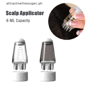 1 Piece Transparent Scalp Applicator Comb Hair Growth Treatment Hair Roots Massage Medicine Comb