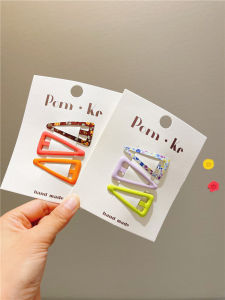 เด็กที่มีสีสันอุปกรณ์เสริมผม Dopaamine คลิปผมสาวผมจัดเครื่องมือเจ้าหญิงสไตล์ Headwear สําหรับหญิง