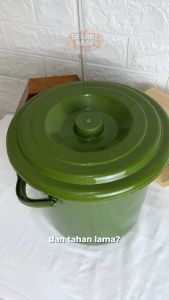 TIMBA 4 GALON - Gagang / Ember Plastik Souvenir Tutup / Bak Cuci Baju /Bak Mandi / Baskom Tong