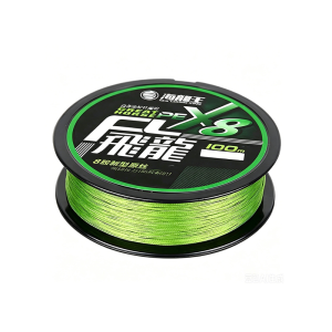 LOONG BRAID 100M PE Multifilament Braided Fishing Line 8 Strands Line Fast Water Cutting Wear Resistance Ultra Thinner Line