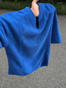 LIUBU | Vintage Dragon Scale Ventilation V-Neck Short Sleeve T-Shirt