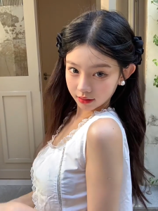 Summer popular new bow small clip princess head elf ear hair clip ear side bangs clip headdress