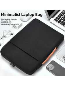 RICHINPO | Laptop Sleeve 13.3 14 15.6 16 Inch Compatible with MacBook Air M4 Lenovo Gaming Laptops Padded Protection Durable Material Retractable Handle