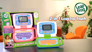 LeapFrog 2 in 1 LeapTop Touch Green or Pink Laptop Toy for Kids