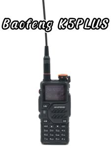 Baofeng K5 Plus Walkie Talkie 10W Tri-Band Two Way Radio LCD 999CH AM/FM Frequency Copy NOAA Noise Reduce Type-C Charging