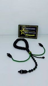 tasbih galih kelor hitam isi 33 butir terbaru