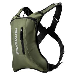 Motowolf | Lightweight Motorcycle/Riding Backpack for Men and Women