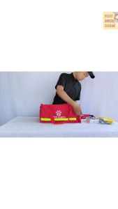 Travel medis Pet Care Medical Travel Bag 2in1 Tas Perlengkapan Medis