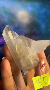 bụi đá Thạch Anh tinh thể tán sắc tự nhiên Lemuarian mã 355