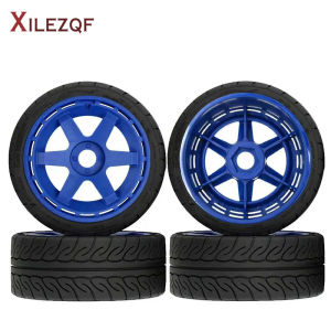 for 1/8 RC Car Arrma HSP HPI Traxxas MXJ KKPIT Losi Kyosho Redcat WR8 KM FS Citroen 1/7 WRC Rally Tires & Wheel Rims 17mm Hex