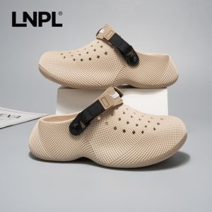 Luxury Mens Breathable Non-slip Thick-soled Sandals