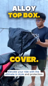 Immortal Alloy Top Box Cover Black 45 Liter