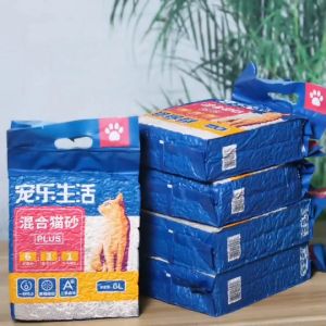 "PETLIFE" ทรายแมวข้าวโพด คุณภาพออแกนิค พร้อมดับกลิ่นและฆ่าเชื้อโรค ขนาด 6 ลิตร