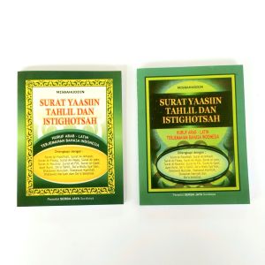 Buku Surat Yasin dan Tahlil Huruf Arab Latin Terjemahan Ukuran Saku