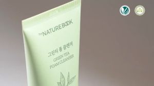 Sữa Rửa Mặt Trà Xanh The Nature Book Hàn Quốc Nhập Khẩu Chính Hãng