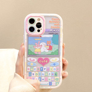Benefit Cute Cartoon Silicone Phone Case with Bracelet Womens Style Full Cover Anti-Fall for Apple 15 13 14 pro Max 12 Series 11 XS Max XR 8 plus