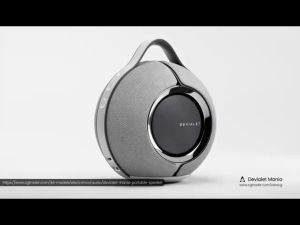 *มีแต่ตัวลำโพงเท่านั้น* Devialet Mania Light Grey 95dB สเตอริโอ 360องศา Portable Wireless Smart Hi-Fi Speaker ของแท้ 100%