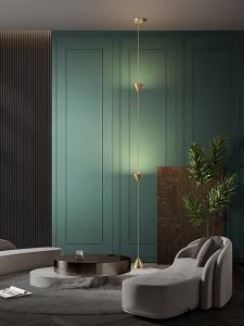 ZHENMEIJU | Modern Minimalist Copper Chandelier for Living Room and Bedroom