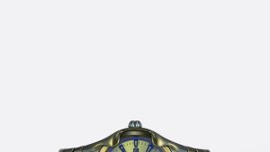 Diesel Mens Vert Analog Watch ( DZ2221 ) - Quartz Green Case Round Dial 22 MM Green Stainless Steel Band