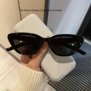 1pc Y2K Cat Eye Fashion Glasses Anti-Reflective Plastic Frame Star Punk Design