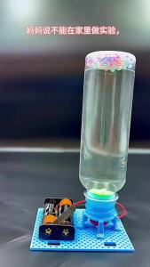 Electric Water Eddy Current Vortex Tornado Desktop Model STEM Science Experiment Educational Toy Kids Assembly Puzzle