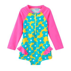 voda beba | Sun Protection Long Sleeve Kids Swimwear