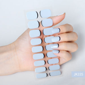Bộ 20 Miếng Dán Móng Tay Gel Bán Cứng Hiệu Ứng Ánh Sao Dải Ngân Hà Phủ UV Esmalte Semipermanente Nagelfolie Dành Cho Sắc Đẹp & Sức Khỏe