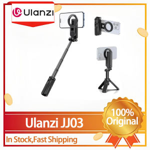 ​Ulanzi JJ03 Magnetic Phone Tripod Wireless Phone Grip Selfie Stick Desktop Tripod for iPhone 16 15 14 13 Pro Pro Max