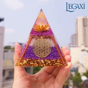 Kim Tự Tháp Thạch Anh Trắng Orgone Tháp Năng Lượng Chakras Thanh Tẩy Chữa Lành Thiền Định Yoga Legaxi Merkabah Và Metatron 10Cm Kim Tự Pháp Hỗ Trợ Yoga - Lazada